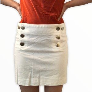 🌻Express White mini skirt Size 4